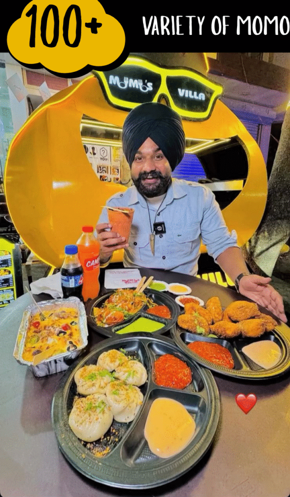 we do have 100+ variety of momos