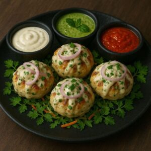 Cheese Pan Fried Momos